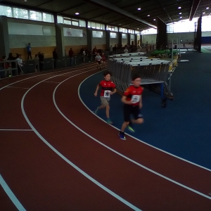 Sylvan und Luka H. 1500m Lauf
